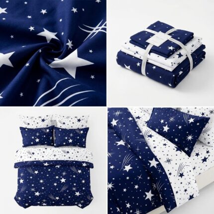 lenjerie de pat bumbac finet 6 piese