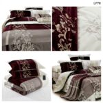 Lenjerie de pat dublu din finet elegant decor - imagine 6