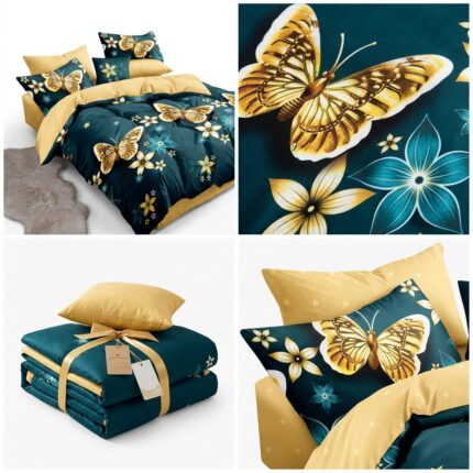 lenjerie de pat bumbac finet 6 piese