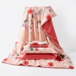 Lenjerie de pat dublu din finet pink - imagine 4