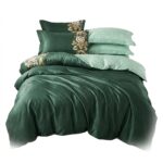 Lenjerie de pat dublu finet elegant green - imagine 3