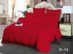 5808 Lenjerie de pat tip hotel din BUMBAC 100AMASC 6 piese D14