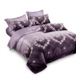 Lenjerie de pat dublu finet purple heart - imagine 5