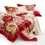 Lenjerie de pat din FINET  trandafiri rosii - imagine 5