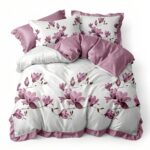 Lenjerie de pat din FINET  magnolie - imagine 3
