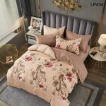 lenjerie de pat bumbac finet 6 piese model floral 613 Concept Home