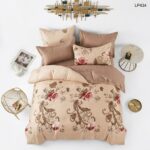 Lenjerie de pat din finet flori 613 - imagine 2