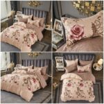 Lenjerie de pat din finet flori 613 - imagine 4