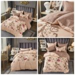 Lenjerie de pat din finet flori 613 - imagine 6