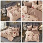 Lenjerie de pat din finet flori 613 - imagine 9