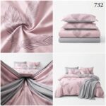 Lenjerie de pat din finet pene 732 - imagine 2