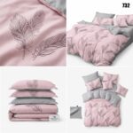 Lenjerie de pat din finet pene 732 - imagine 5