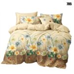 Lenjerie de pat din finet flori 705 - imagine 6