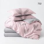 Lenjerie de pat din finet pene 732 - imagine 9