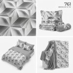 lenjerie finet 6 piese romb