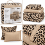 Lenjerie de pat din bumbac finet 542 - imagine 4