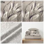 Lenjerie de pat din bumbac finet flori 798 - imagine 6