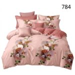 Lenjerie de pat din bumbac finet flori 784 - imagine 8