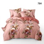 Lenjerie de pat din bumbac finet flori 784 - imagine 10