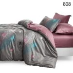 Lenjerie de pat din bumbac finet pene 808 - imagine 2