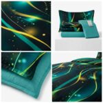 Lenjerie de pat din bumbac finet Super Elegant Pucioasa 1041 - imagine 2