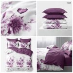 Lenjerie de pat din bumbac finet Super Elegant Pucioasa 1035 - imagine 5