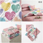 Lenjerie de pat din bumbac finet Super Elegant Pucioasa 814 - imagine 3