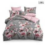 Lenjerie de pat din bumbac finet Super Elegant Pucioasa 1381 - imagine 5