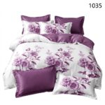 Lenjerie de pat din bumbac finet Super Elegant Pucioasa 1035 - imagine 4