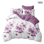 Lenjerie de pat din bumbac finet Super Elegant Pucioasa 1035 - imagine 7