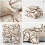 Lenjerie de pat din bumbac finet Super Elegant Pucioasa 1 - imagine 3