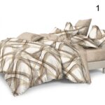 Lenjerie de pat din bumbac finet Super Elegant Pucioasa 1 - imagine 2