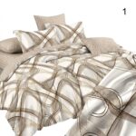 Lenjerie de pat din bumbac finet Super Elegant Pucioasa 1 - imagine 6