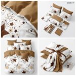 Lenjerie de pat din bumbac finet Super Elegant Pucioasa 17 - imagine 4