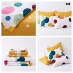 Lenjerie de pat din bumbac finet Super Elegant Pucioasa 668 - imagine 5