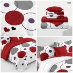 Lenjerie de pat din bumbac finet Super Elegant Pucioasa 564 - imagine 6