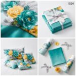 Lenjerie de pat din bumbac finet Super Elegant Pucioasa 1024 - imagine 2