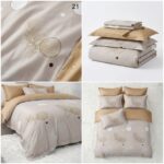 Lenjerie de pat din bumbac finet Super Elegant Pucioasa 21