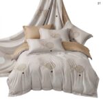 Lenjerie de pat din bumbac finet Super Elegant Pucioasa 21 - imagine 8