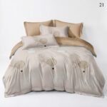 Lenjerie de pat din bumbac finet Super Elegant Pucioasa 21 - imagine 5