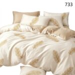 Lenjerie de pat din bumbac finet Super Elegant Pucioasa 733 - imagine 3
