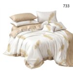 Lenjerie de pat din bumbac finet Super Elegant Pucioasa 733 - imagine 9