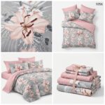 Lenjerie de pat din bumbac finet Super Elegant Pucioasa 1056 - imagine 6