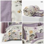 Lenjerie de pat din bumbac finet Super Elegant Pucioasa 969 - imagine 2