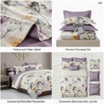 Lenjerie de pat din bumbac finet Super Elegant Pucioasa 969 - imagine 4