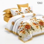Lenjerie de pat din bumbac finet Super Elegant Pucioasa 1060 - imagine 3