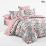 Lenjerie de pat din bumbac finet Super Elegant Pucioasa 1056 - imagine 5