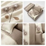 Lenjerie de pat din bumbac finet Super Elegant Pucioasa 1068 - imagine 7