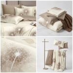 Lenjerie de pat din bumbac finet Super Elegant Pucioasa 1068 - imagine 2