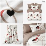 Lenjerie de pat din bumbac finet Super Elegant Pucioasa 1073 - imagine 7